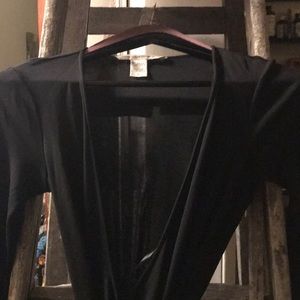 Classic Black DVF Classic Wrap Dress